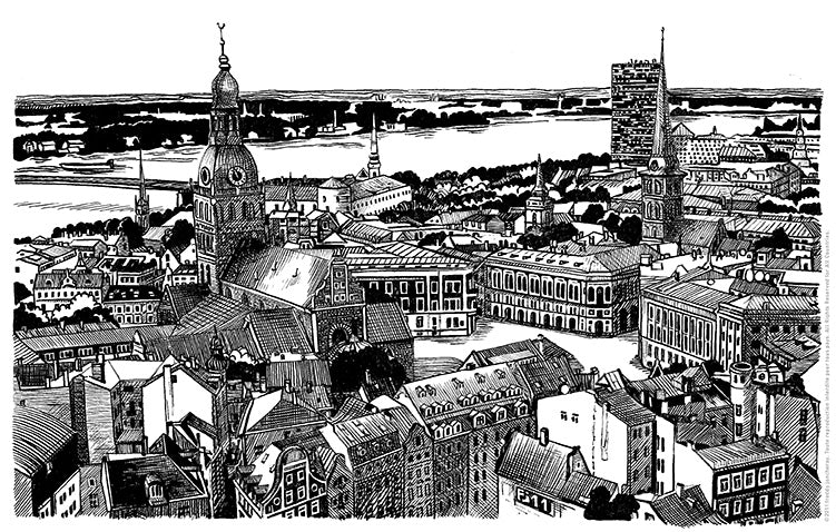 Panorama Riga