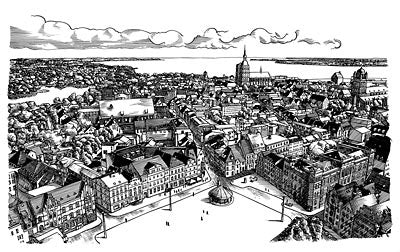 Panorama Stralsund
